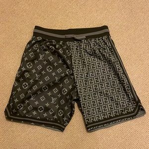 MARKET Secret Club “De$igner” Print Shorts